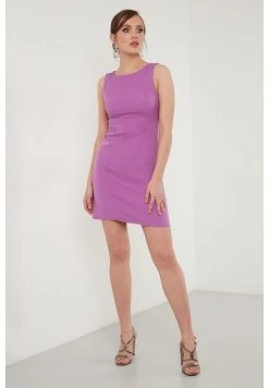 LELA Vestido De Tubo - Purple , Mujer