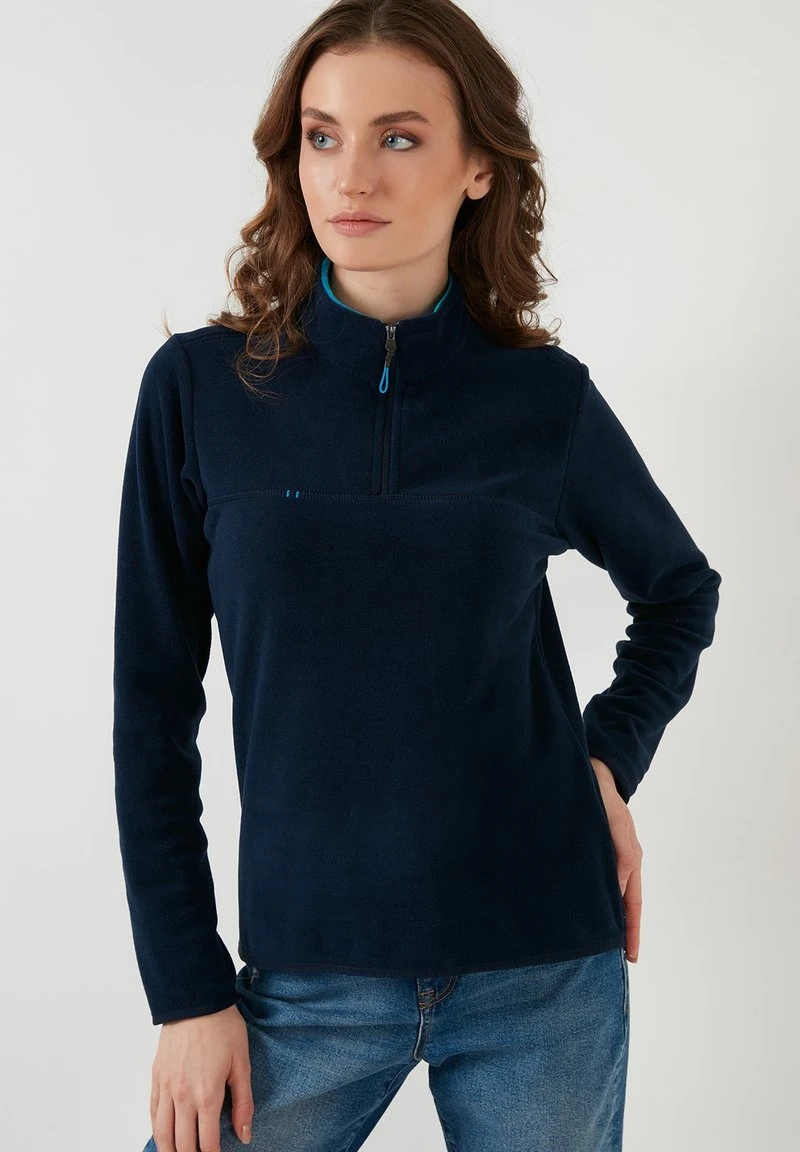 LELA Forro Polar - Navy Blue , Mujer 1 LELA Forro Polar - Navy Blue , Mujer