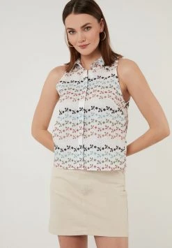 LELA REGULAR FIT - Camisa - White Snuff , Mujer 9 LELA REGULAR FIT - Camisa - White Snuff , Mujer -LELA Tienda c1dc5b8cf3e641509678b9568106a8f9