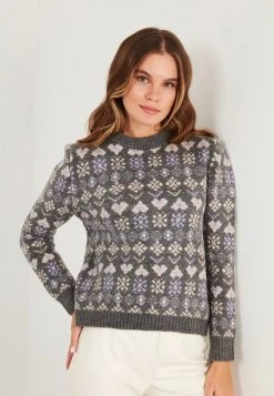 LELA Jersey De Punto - Dark Grey , Mujer -LELA Tienda c2a2fdf3594d4460b64b07012e3e1b86