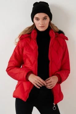 LELA Chaqueta De Invierno - Red , Mujer -LELA Tienda c39680f8848b44c3ba0f61b8e4115065