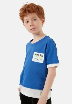 LELA REGULAR FIT T-SHIRT AND SHORTS - Shorts - Blue , Niños -LELA Tienda c42411f6a1624914affeb3af4355ae44