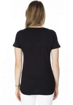 LELA Camiseta Estampada - Black , Mujer -LELA Tienda c43c97d1b347407488ab0d51611211df