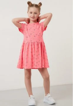 LELA REGULAR FIT - Vestido Informal - Neon Fuchsia , Niños -LELA Tienda c4963cf034634335bfdf63c9d8543cb6