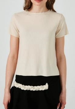 LELA Camiseta Estampada - Stone Colored , Mujer -LELA Tienda c49c7c5358d24d4386282f55cb5c7366