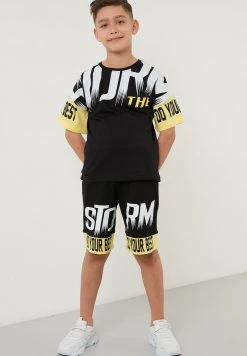 LELA REGULAR FIT - Shorts - Black , Niños