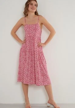 LELA LONG - Vestido Ligero - Fuchsia, Mujer