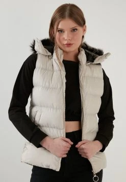 LELA Chaleco - Stone Colored , Mujer -LELA Tienda c7d84099bd744fc392096beaa239477b