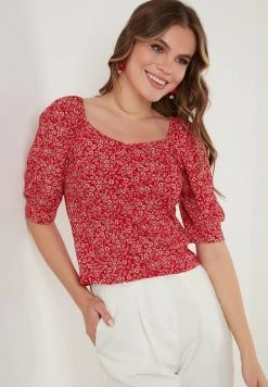 LELA Blusa - Red, Mujer -LELA Tienda c8355d31303a4a06962be825db0295df