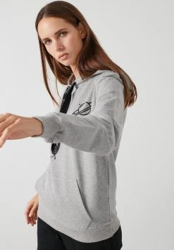 LELA Jersey Con Capucha - Grey , Mujer -LELA Tienda c86380a1e9f048daab942712e510e183