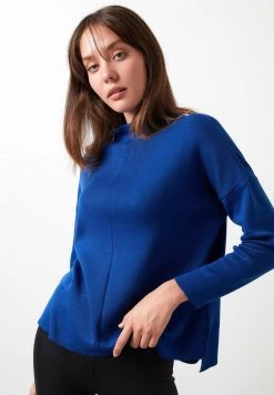 LELA Jersey De Punto - Ink Blue, Mujer