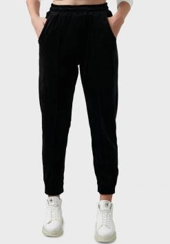 LELA Pantalones Deportivos - Black , Mujer