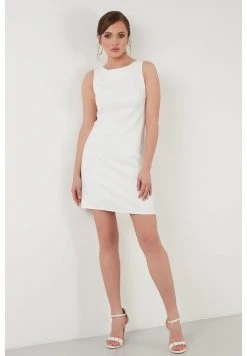 LELA Vestido De Tubo - Off White , Mujer -LELA Tienda cd0bc66c396943b6adaa0dce49ec9ebe 1