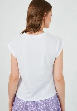 LELA Camiseta Básica - White , Mujer -LELA Tienda cea1a1b1aece46f6af74f3cab3190f10