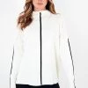 LELA Jersey De Punto - Beige, Black , Mujer