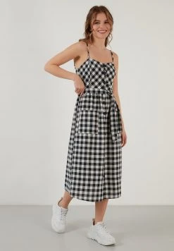 LELA Vestido Informal - Navy Blue , Mujer -LELA Tienda d0b498888e7443d2b09f130fa2f06c48