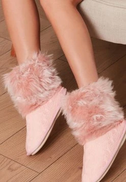 LELA Pantuflas - Pink , Mujer