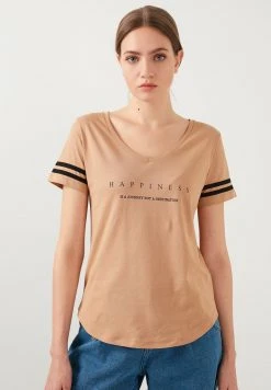 LELA Camiseta Estampada - Snuff Coloured, Mujer