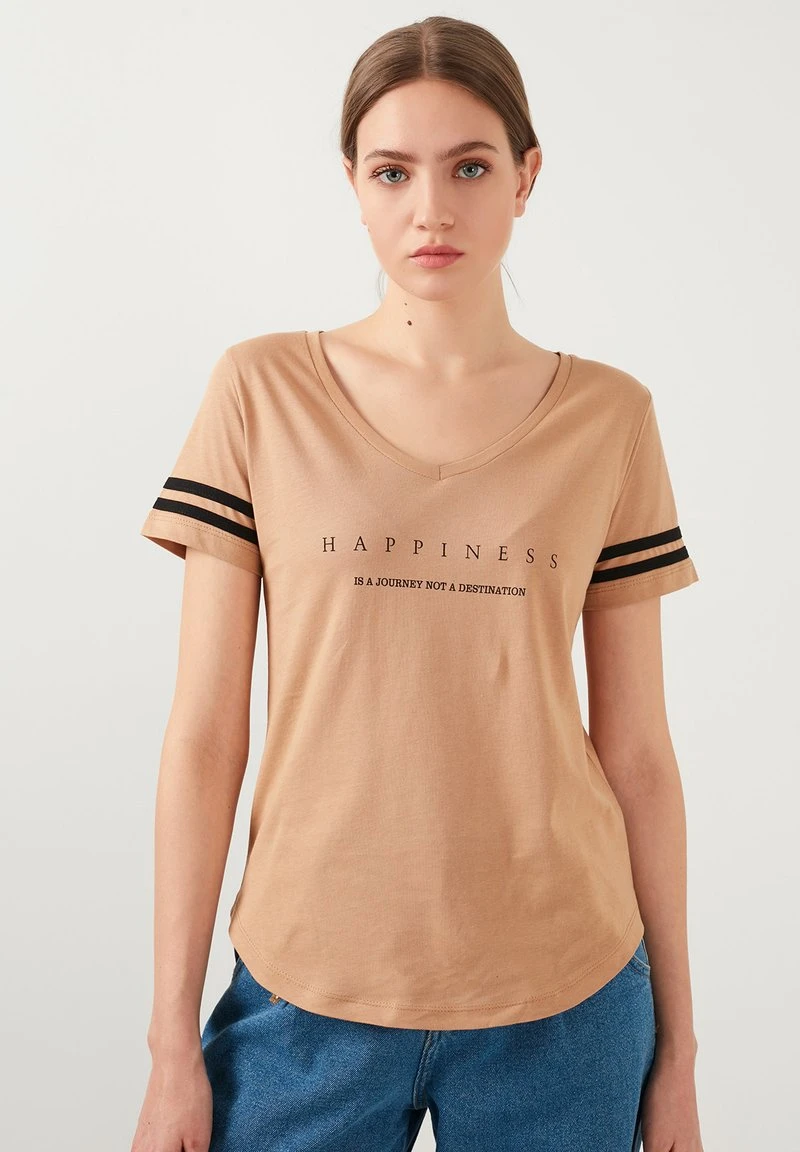 LELA Camiseta Estampada - Snuff Coloured, Mujer 1 LELA Camiseta Estampada - Snuff Coloured, Mujer