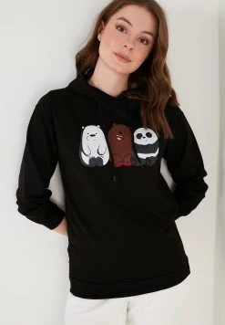 LELA Jersey Con Capucha - Black , Mujer -LELA Tienda d1def099c58240e1ac92293221652767