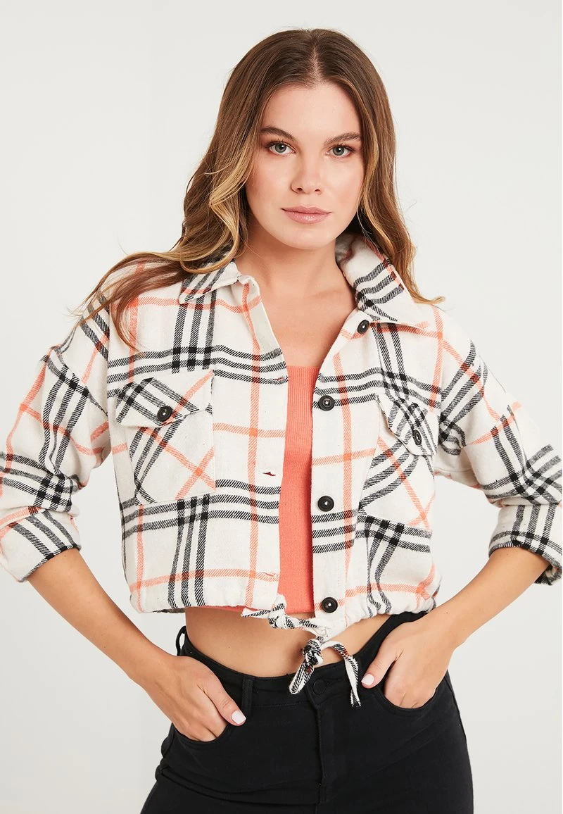LELA Camisa - Orange Color, Mujer 1 LELA Camisa - Orange Color, Mujer