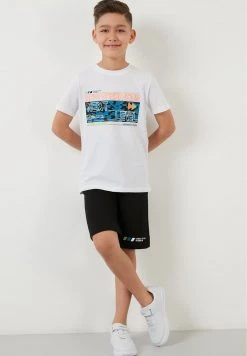 LELA REGULAR FIT SET - Shorts - White , Niños