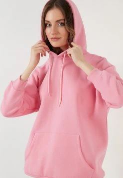 LELA Jersey Con Capucha - Pink , Mujer -LELA Tienda d65c8d6ac9d94db1b033cd4912578d5c