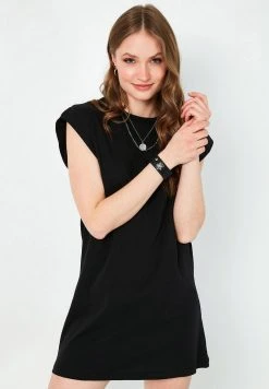 LELA Vestido Ligero - Black , Mujer