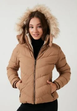 LELA Chaqueta De Invierno - Dark Beige , Mujer -LELA Tienda d9ca89beab214592b11b2dd2f8cd6662