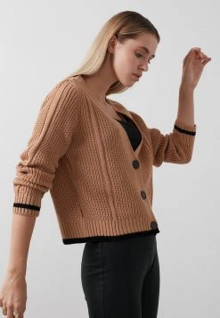 LELA Chaqueta De Punto - Black Camel , Mujer -LELA Tienda da0c292a39a24690a4a1867a9a8dfda2