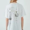 LELA Camiseta Estampada - White , Mujer