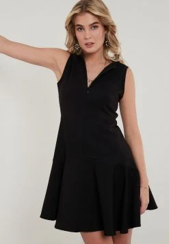 LELA Vestido Informal - Black , Mujer -LELA Tienda ddd83adcebe44be89e3b0e11aa8f4dbe