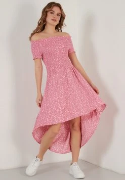 LELA Vestido Informal - Fuchsia , Mujer