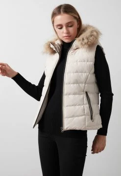 LELA GIA - Chaleco - Ecru, Mujer -LELA Tienda e00a919f5a7148f499e321d39c6c5b0d