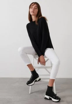 LELA Jersey De Punto - Black, Mujer -LELA Tienda e16a7177f1af44c59ba9205ccbb4175a