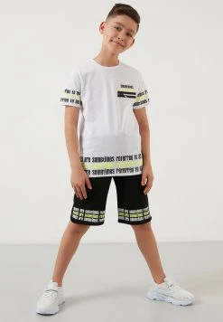 LELA SET - Shorts - White , Niños