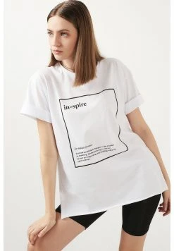 LELA OVERSIZED - Camiseta Estampada - White , Mujer -LELA Tienda e5d37992931444f8a048deafe3be09b5