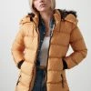 LELA Abrigo De Invierno - Mustard Color , Mujer