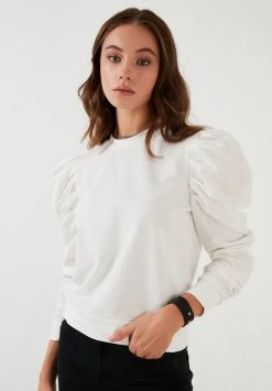 LELA Sudadera - Ecru , Mujer -LELA Tienda e84dbce1802d456ba4c92003551611aa