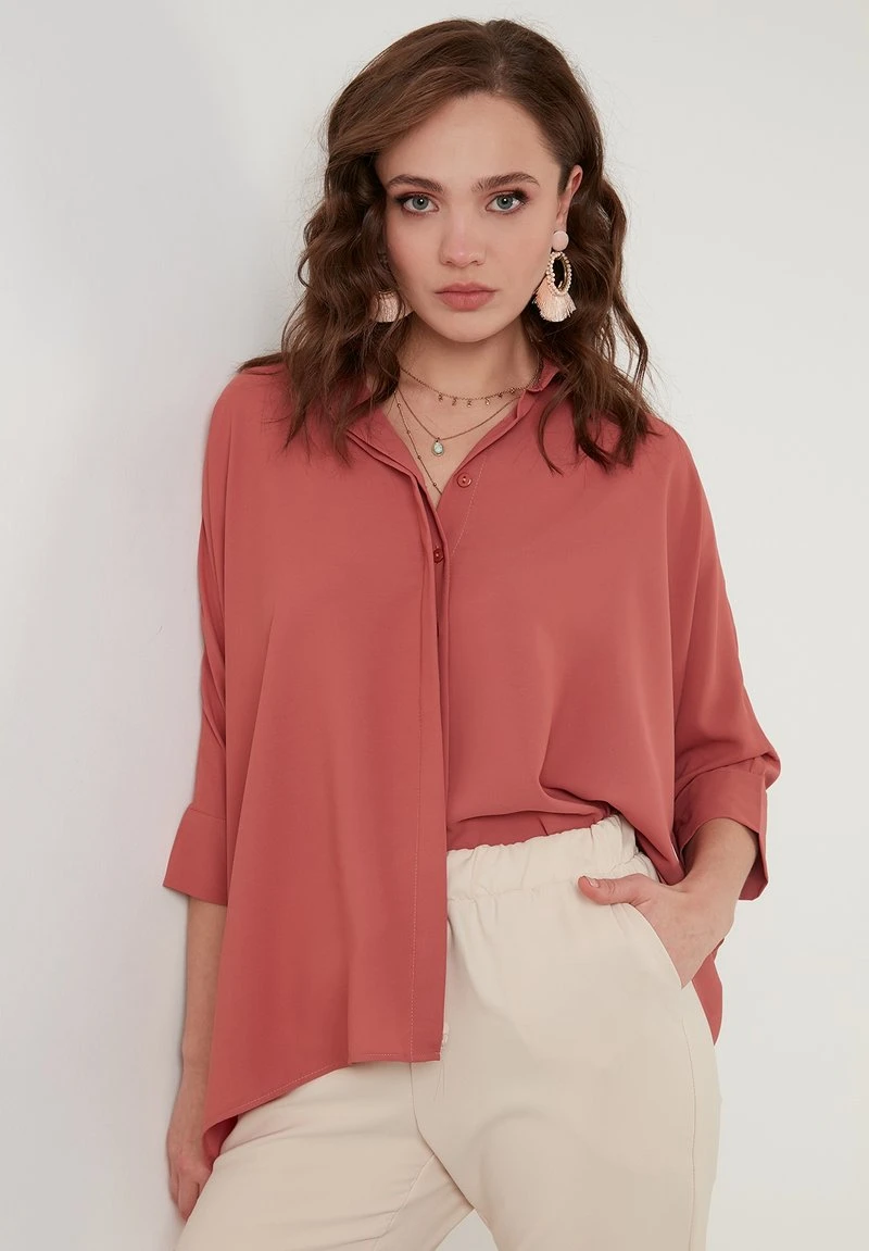 LELA Camisa - Dusty Rose Color , Mujer 3 LELA Camisa - Dusty Rose Color , Mujer - Imagen 3
