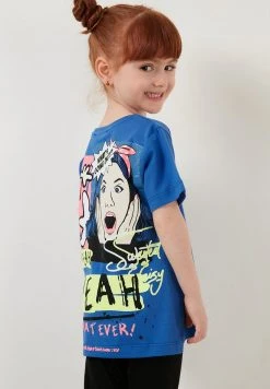 LELA REGULAR FIT T-SHIRT AND LEGGINGS - Leggings - Blue , Niños -LELA Tienda e909474a6efc40ef8f9d32be562d5f85