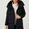 LELA OVERSIZED INFLATABLE LONG - Abrigo De Invierno - Black , Mujer