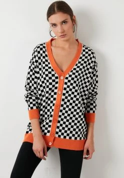 LELA Chaqueta De Punto - Orange , Mujer