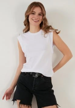 LELA CREW NECK - Camiseta Básica - White , Mujer -LELA Tienda f2bc0f76e4ae4a57be83c5cb92dac3a8