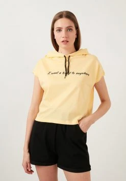 LELA Jersey Con Capucha - Yellow, Mujer -LELA Tienda f3056f48accc4718b808db039904c90b