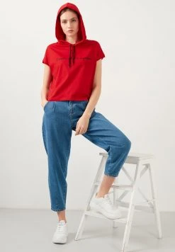 LELA Jersey Con Capucha - Red, Mujer -LELA Tienda f3246857450b45e58bce8d1794056b2f