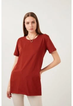 LELA Camiseta Básica - Brick Red , Mujer -LELA Tienda f3e72b12972e4254bd621eaca5115781