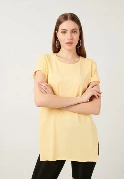LELA Camiseta Básica - Yellow, Mujer