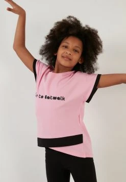 LELA REGULAR FIT - Leggings - Pink/black , Niños -LELA Tienda f4e82671015a4da2b1736cab5f8a13e7