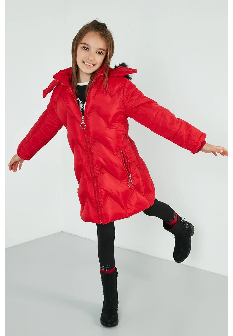 LELA Abrigo De Invierno - Red, Niños 4 LELA Abrigo De Invierno - Red, Niños - Imagen 4